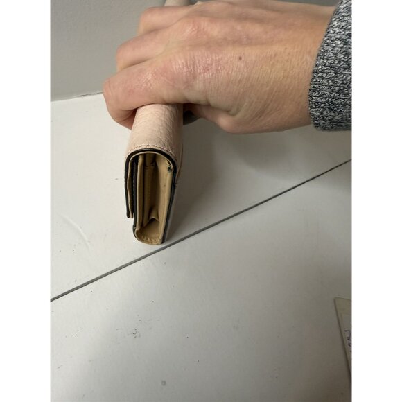 Kate Spade New York Women's Pink and Tan Leather Wallet [jb] - Picture 5 of 11